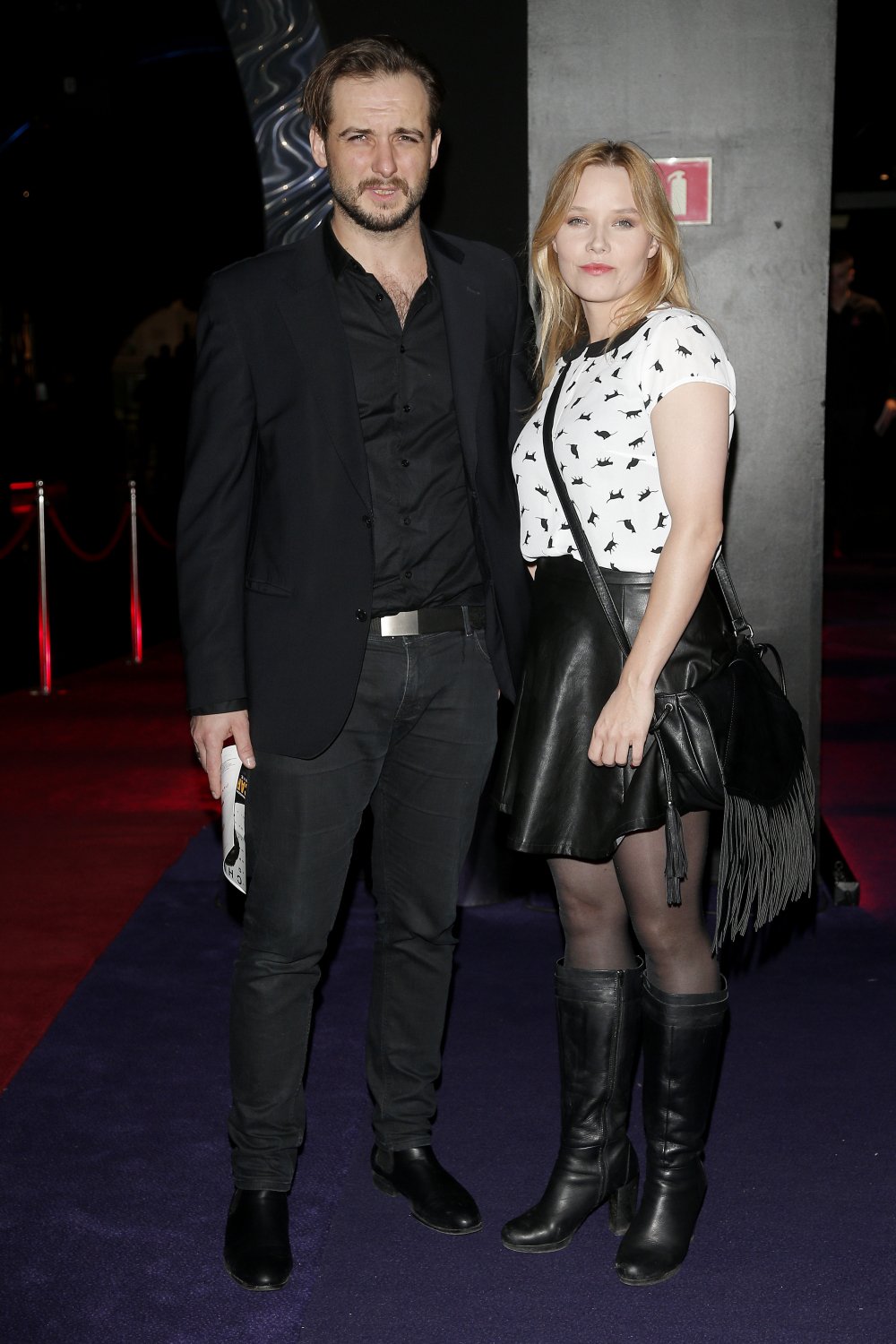 Roma Gąsiorowska i Michał Żurawski na premierze