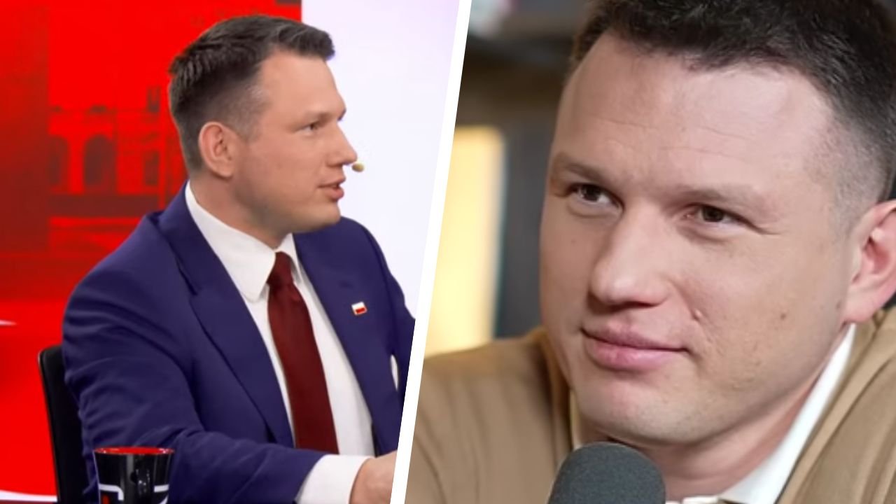 Uciekający Sławek nie może się zdecydować, czy jest za, czy jest przeciw. Genialne wideo hitem sieci