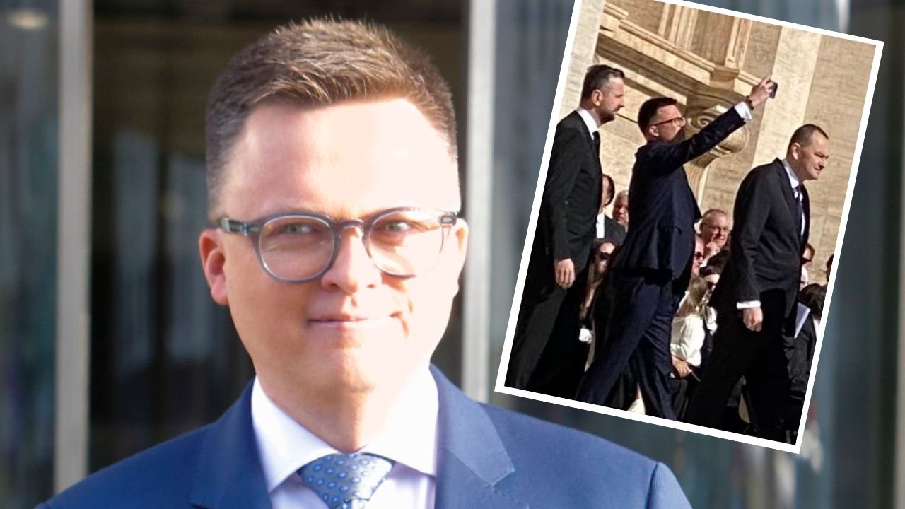 Szymon już nie Gigachad zaliczył wpadkę na pogrzebie Franciszka. Zrobił to, czego innym zabrania [memy]