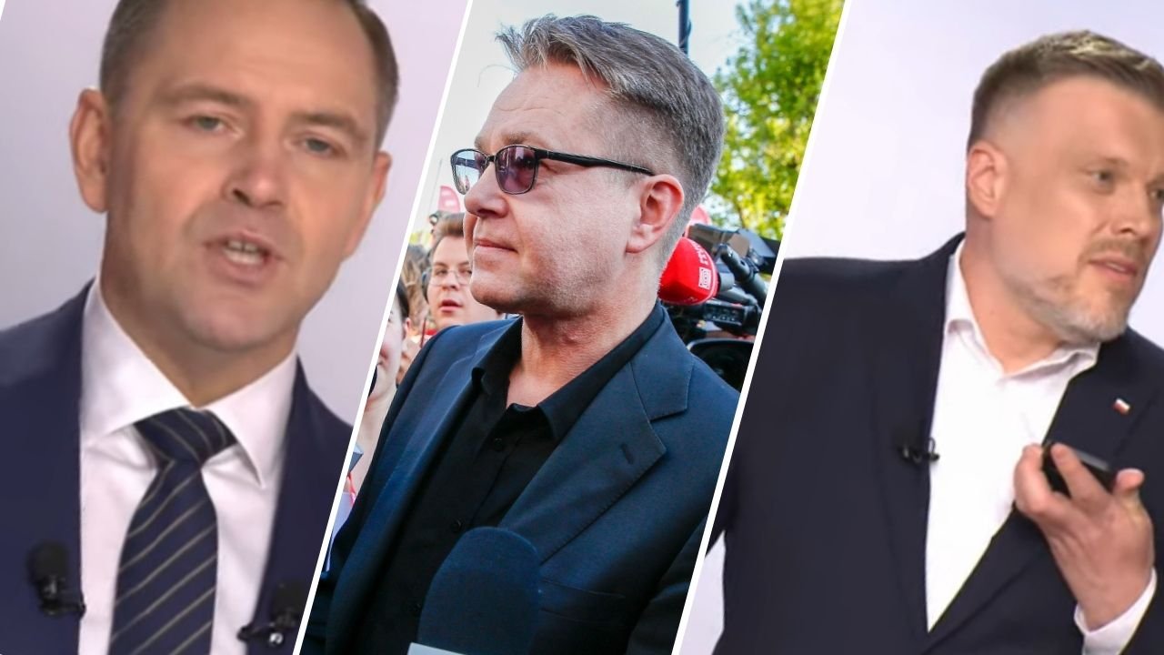 Cyrk na debacie w TV "R": przeorany Sławek przez Adriana z komórką, Maciek został pod drzwiami i zakasowany Karol [wideo i memy]