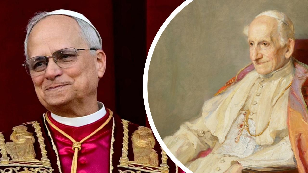 Leon swoimi szatami nawiązał do swojego poprzednika. Przekaz jest jasny