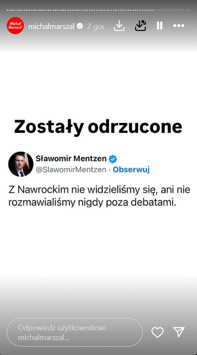 Sławmoir Menzten, wpis
