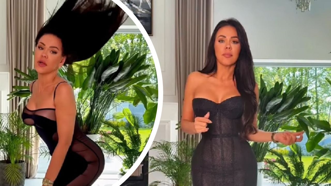 Sylwia Bomba w mega kusych kieckach eksponuje sylwetkę w pełnej krasie. Fani nie mogą oderwać od niej oczu