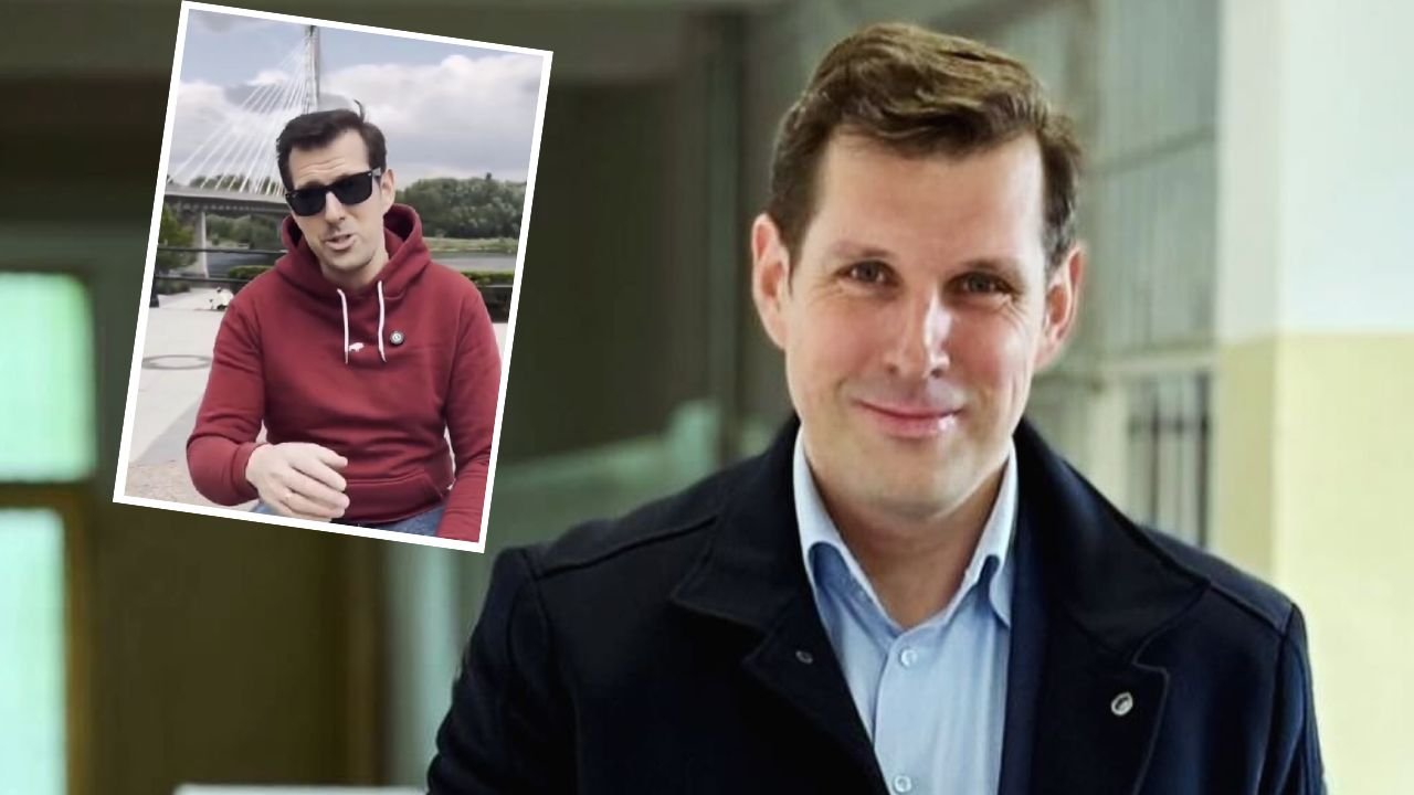 Piękny Tobiaszek chciał przekonać młodych do Osiłka-Karolka, ale nie wyszło. Zamiast tego rozbawił sieć [wideo i memy]