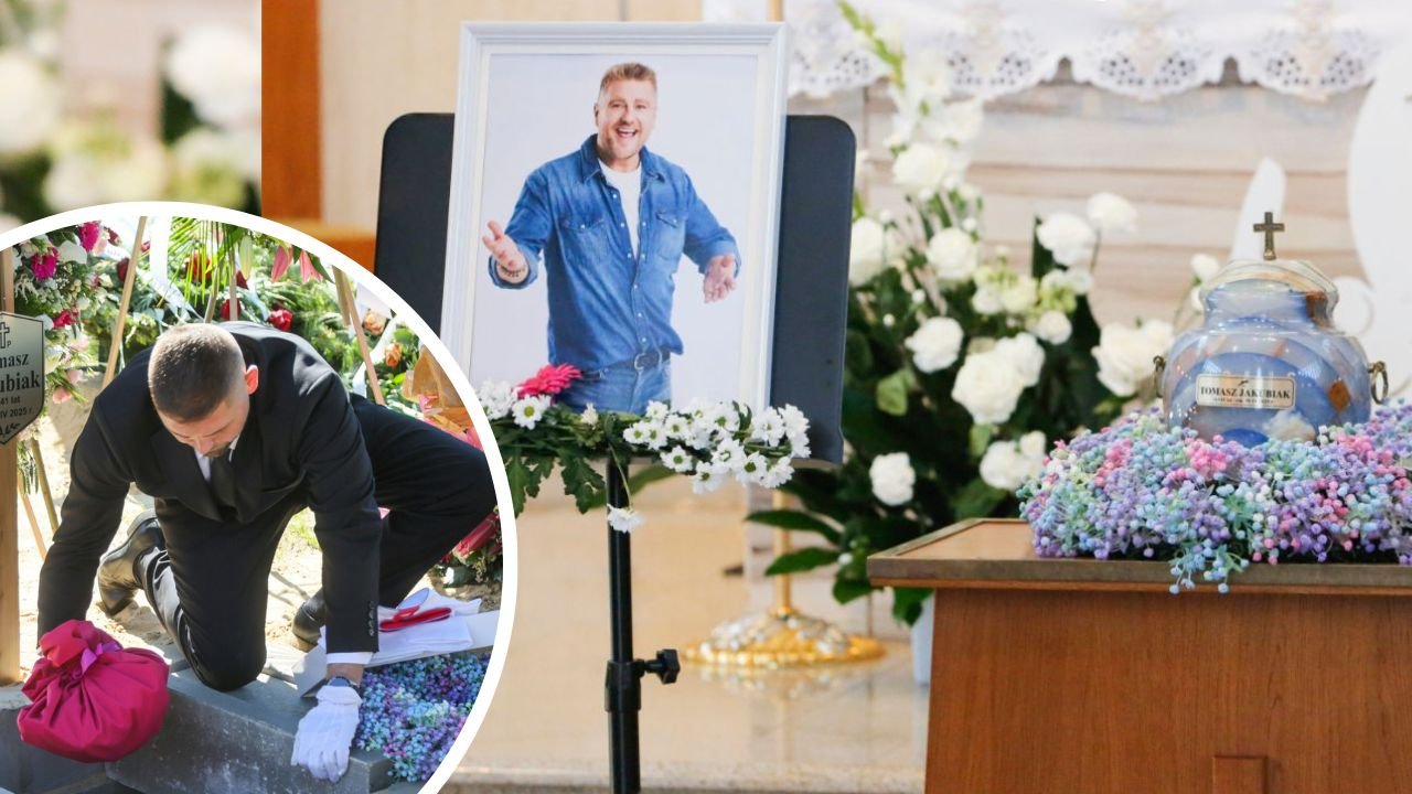 W grobie Tomasza Jakubiaka bliscy umieścili nietypowe przedmioty. Symboliczny gest poruszył wszystkich żałobników