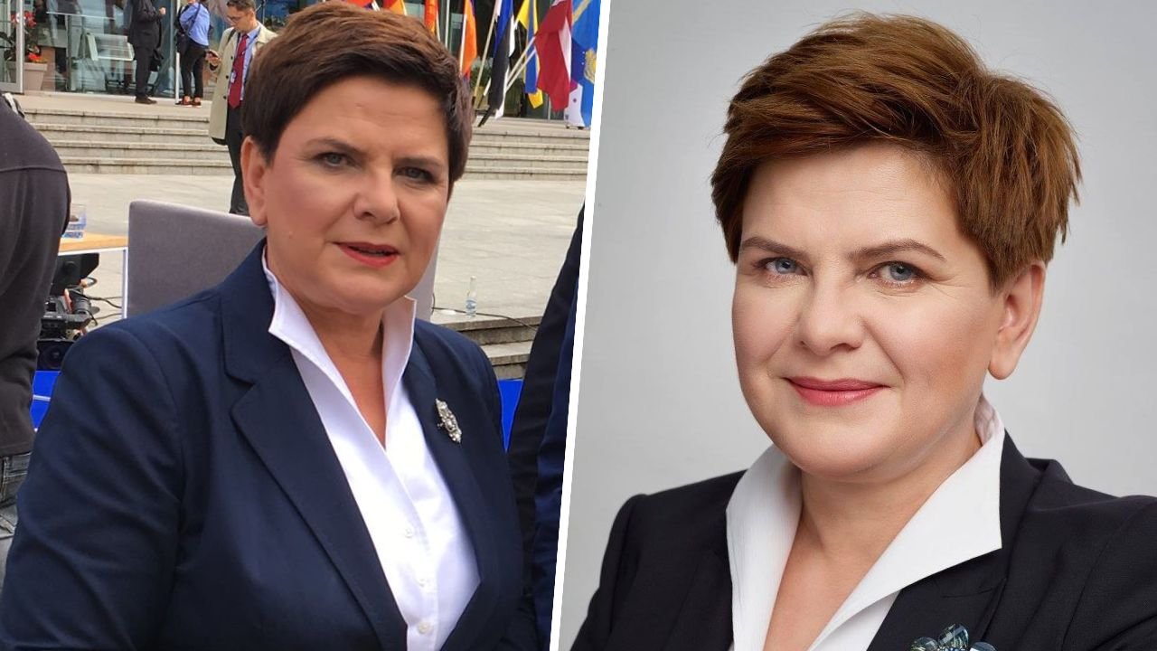 beata-szydlo zbliżenie na twarz