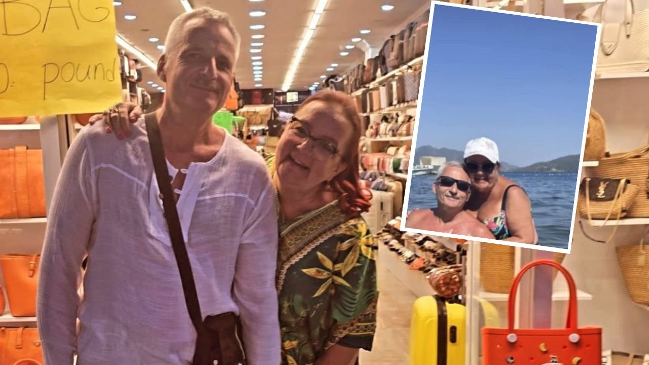 Izabela Zeiske z "Gogglebox" i jej mąż oddali się igraszkom w morzu. Niczego nie ukrywali [zdjęcia]