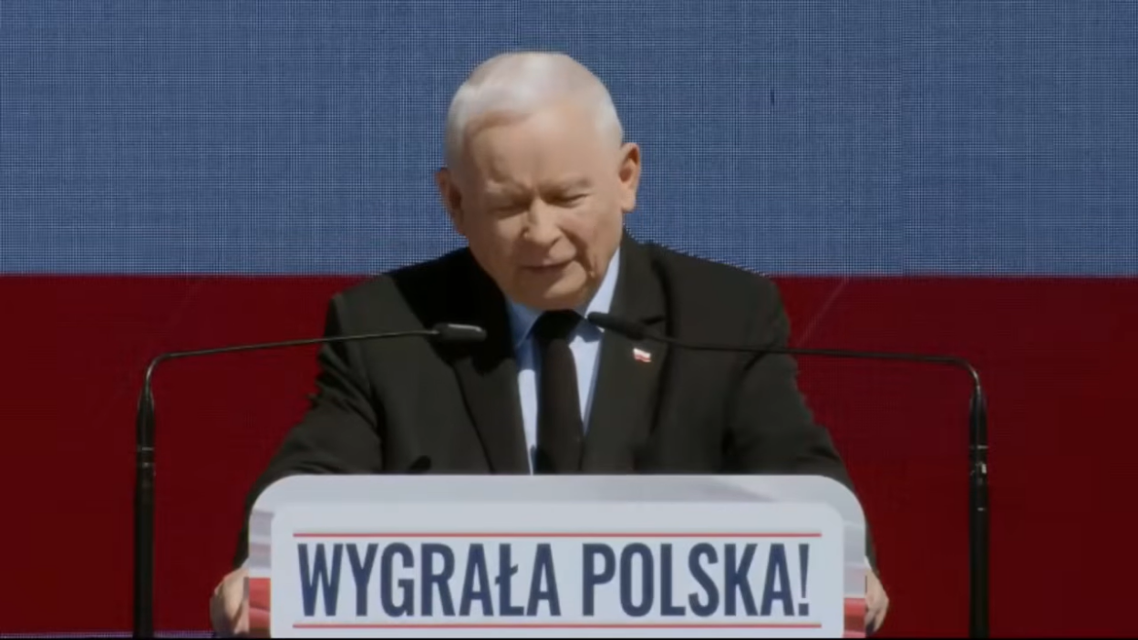 jaroslaw-kaczynski przemawia