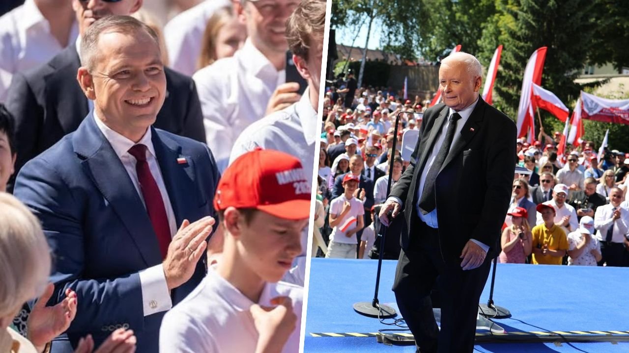 Karol zaliczył sporą wpadkę na pikniku ulubionego klubu. Jarek musiał wkroczyć i ratować sytuację [wideo]