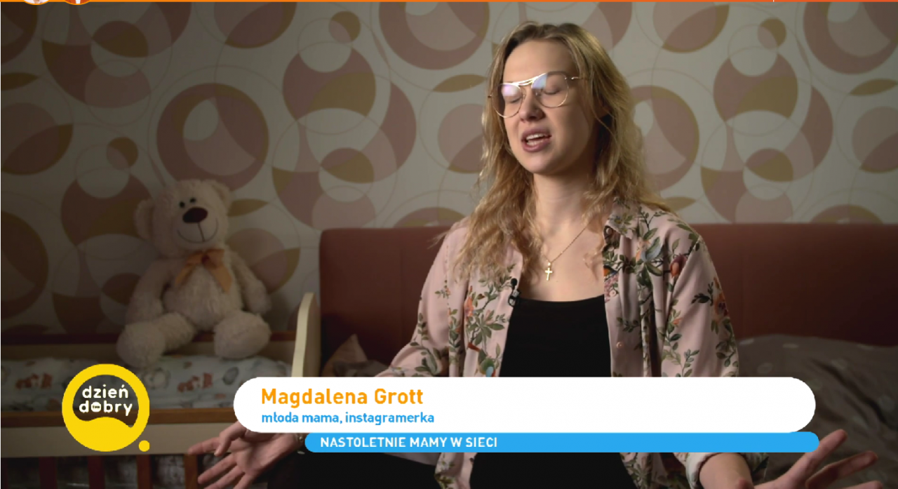 Magdalena Grott w Dzień dobry TVN