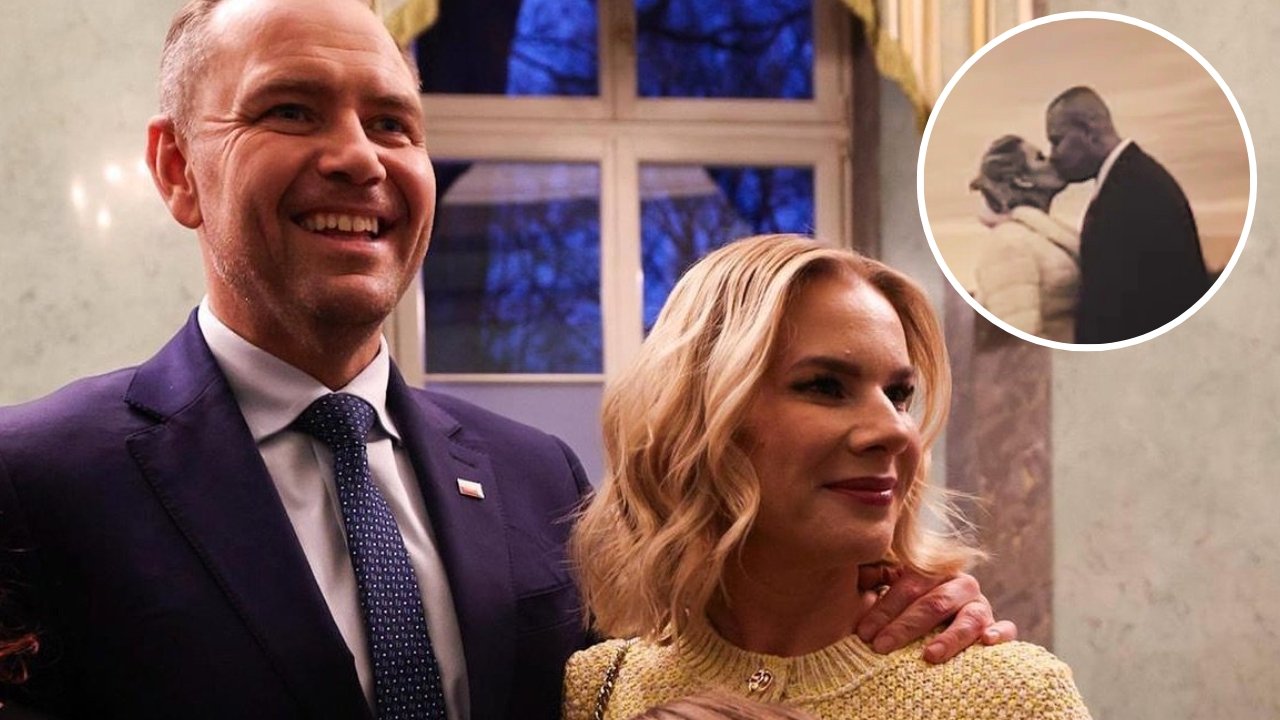 Marta powiedziała "tak" Karolowi w nieoczywistej sukni ślubnej. Jednak to miejsce sesji zdjęciowej nowożeńców zszokowało Polaków [zdjęcia]