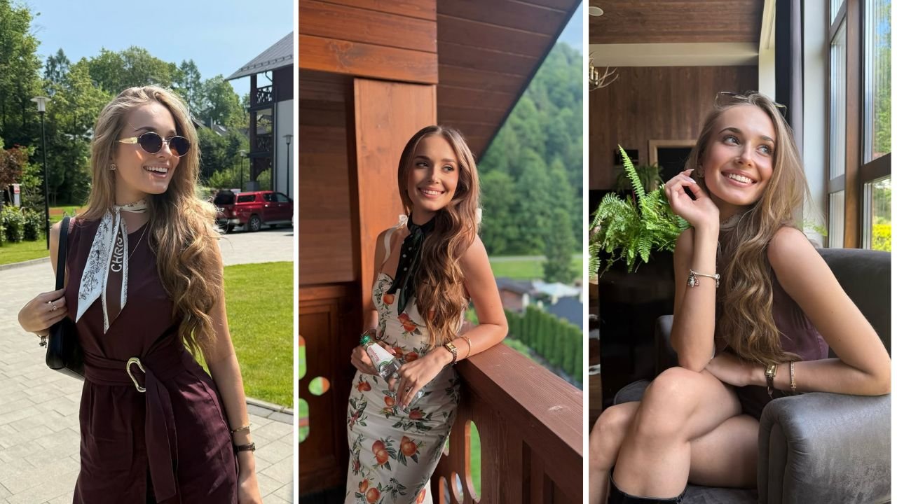 Zestawienie zdjęć Oliwii Mikulskiej Miss Polski 2025