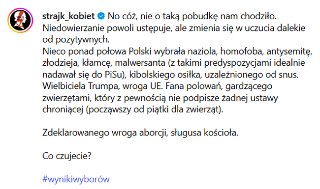 Strajk Kobiet o Nawrockim