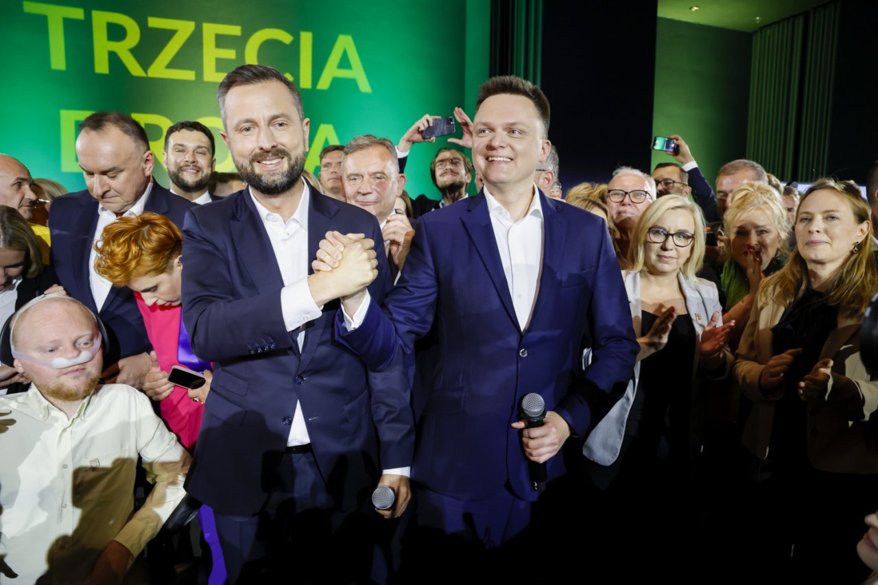 Szymon Hołownia, Władysław Kosiniak-Kamysz obok siebie