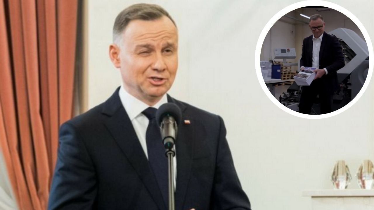 Dumny Andrzej pochwalił się drukiem swojej książki. Internauta go usadził w 6 słowach [wideo]
