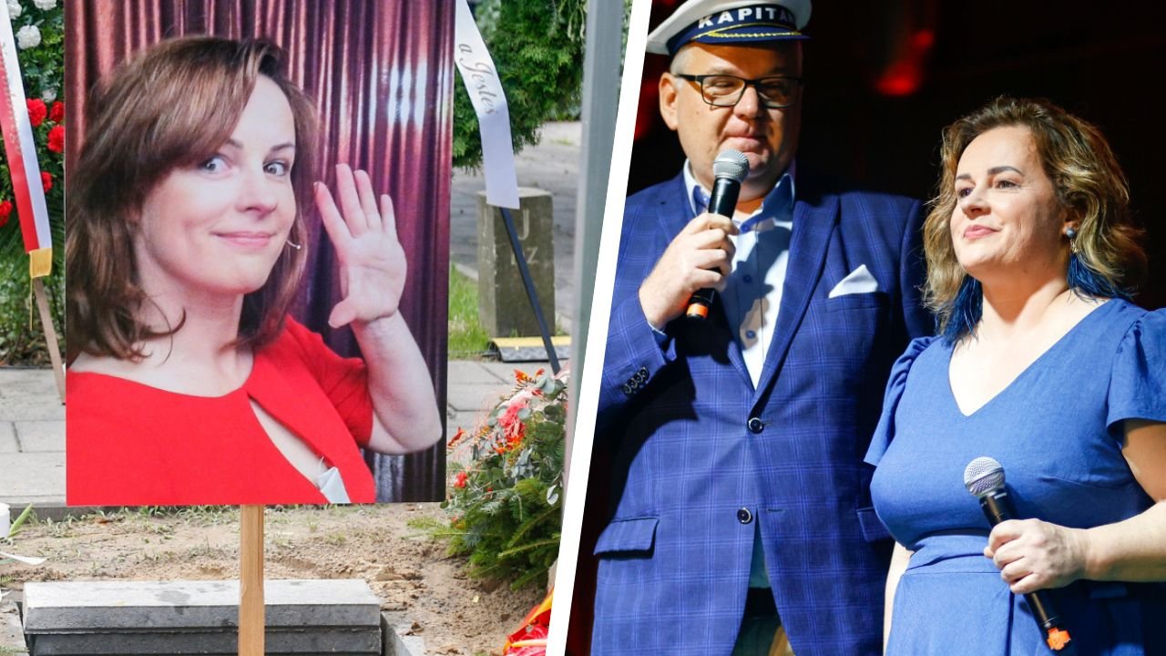 Artur Andrus i Joanna Kołaczkowska w "Spadkobiercach" grali ojca i córkę. Na pogrzebie pożegnał ją w niezwykły sposób