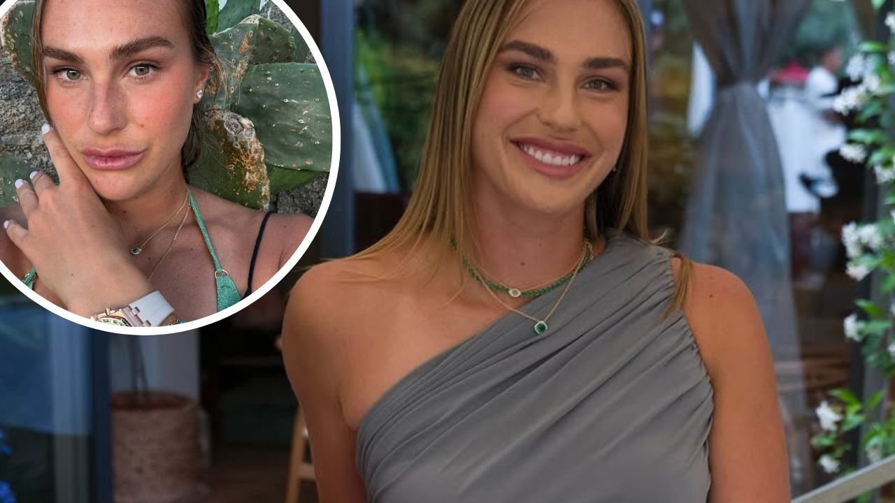 Aryna Sabalenka relaksuje się po Wimbledonie. Wskoczyła w kuse wdzianko, pociesza ją o 10 lat starszy ukochany