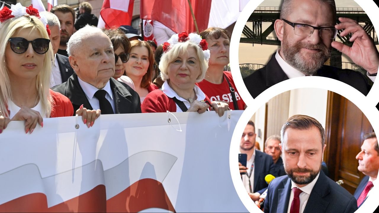 Koniec PSL: najnowszy sondaż daje władzę Kaczyńskiemu i Braunowi. Czy zmienią konstytucję?