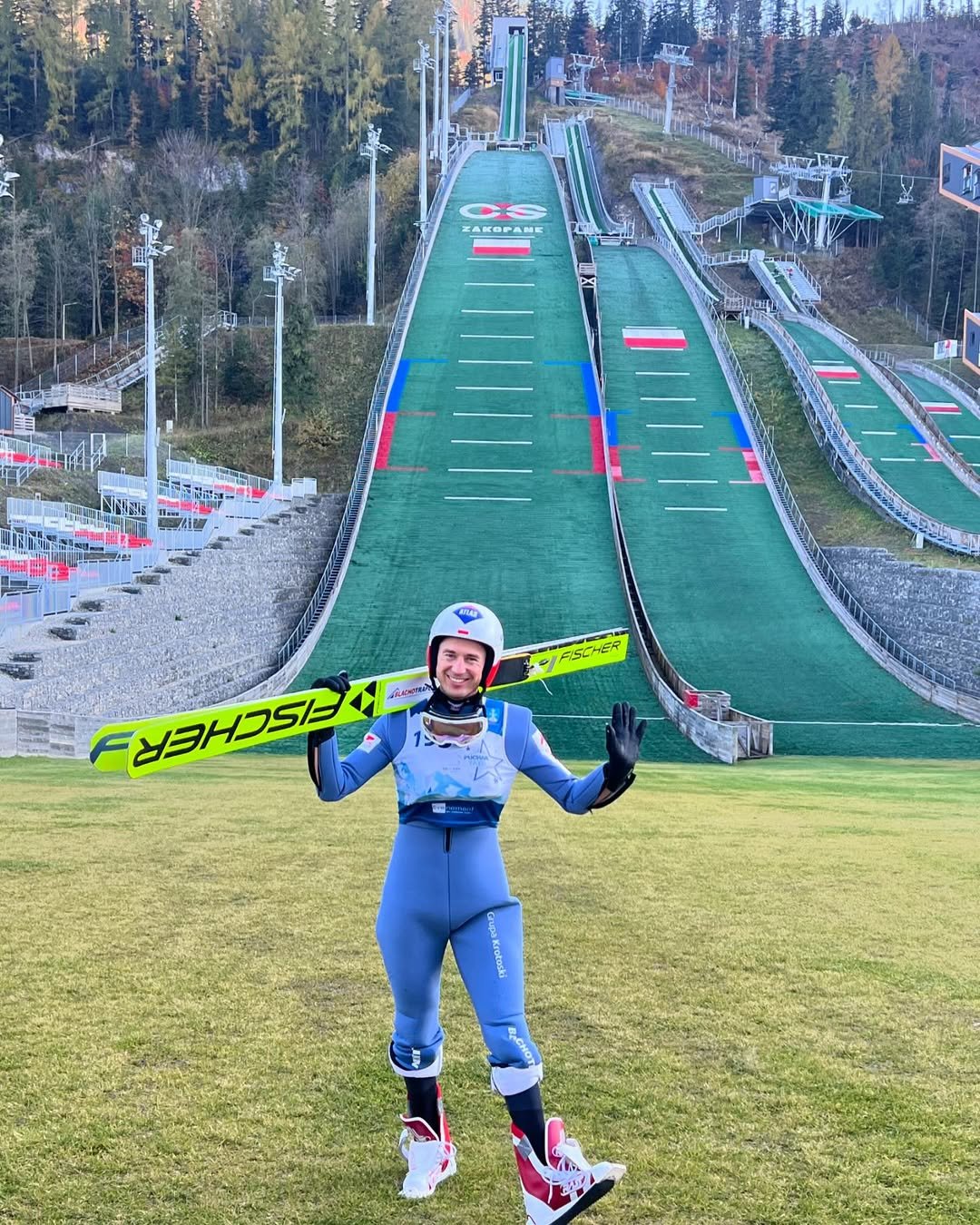 Kamil Stoch na skoczni