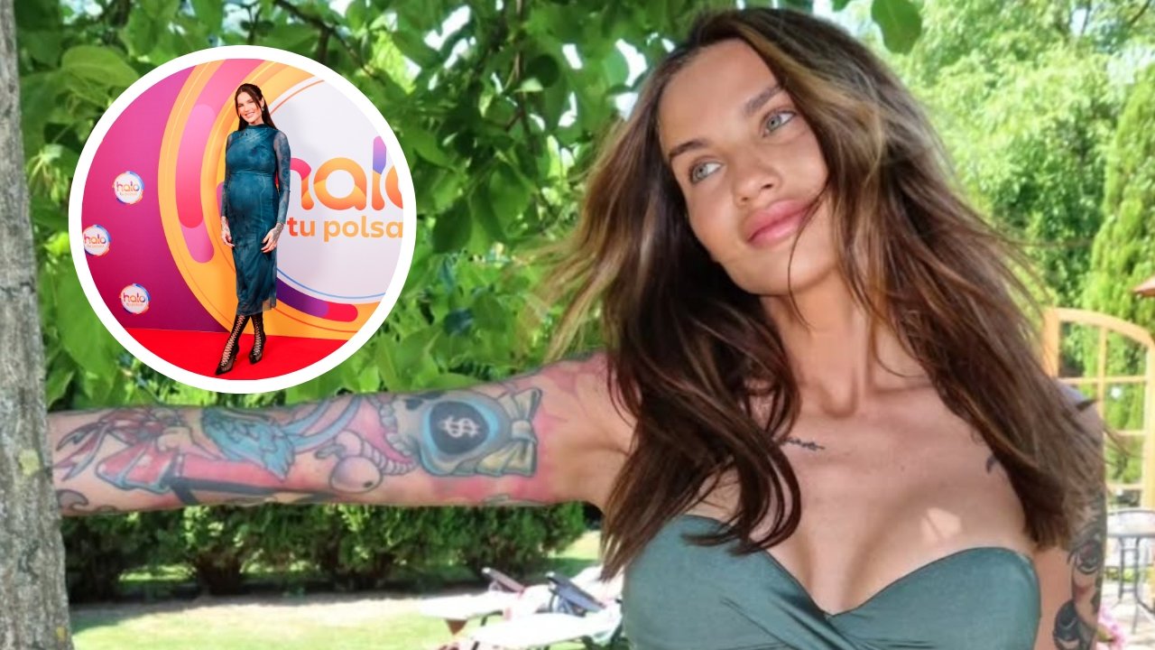 Karolina Gilon zapozowała w dwuczęściowym bikini 5 miesięcy po porodzie. Tak wyglądają tatuaże na jej brzuchu po ciąży