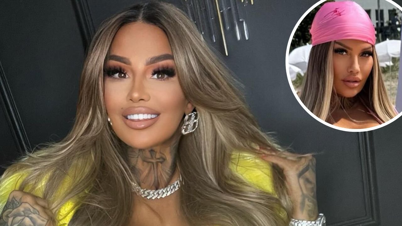 Laluna Unique wskoczyła w różowe bikini. Wszystko widać jak na dłoni