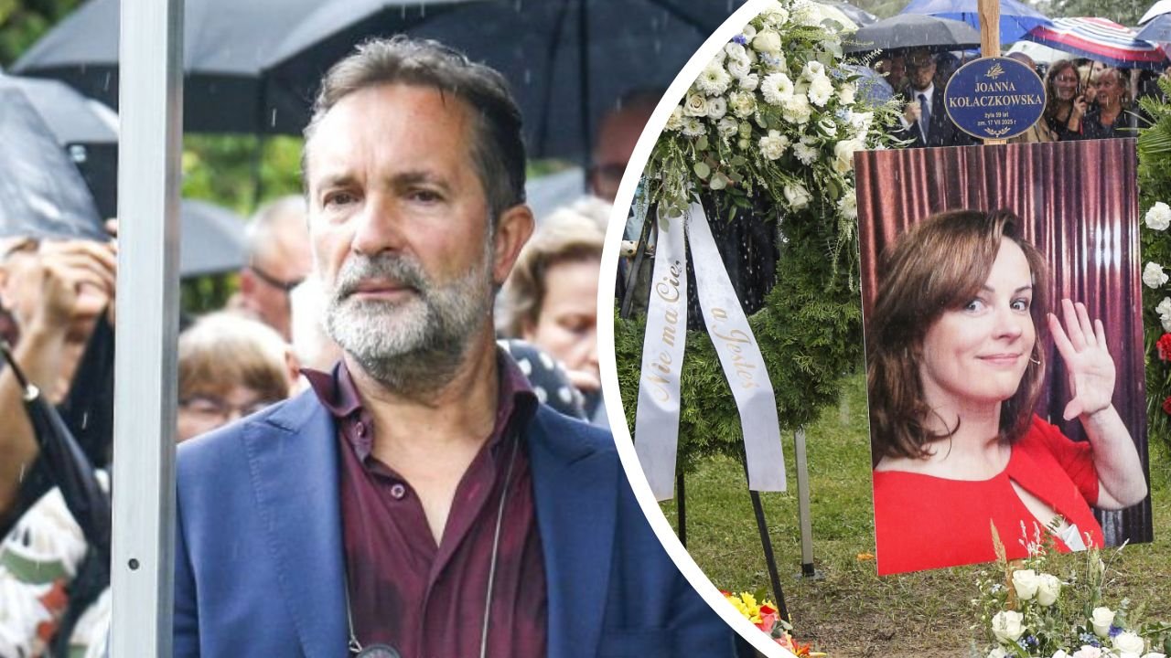Dariusz Kamys wygłosił poruszającą przemowę na pogrzebie Joanny Kołaczkowskiej: "Byłaś otwarta, ufna dla ludzi"