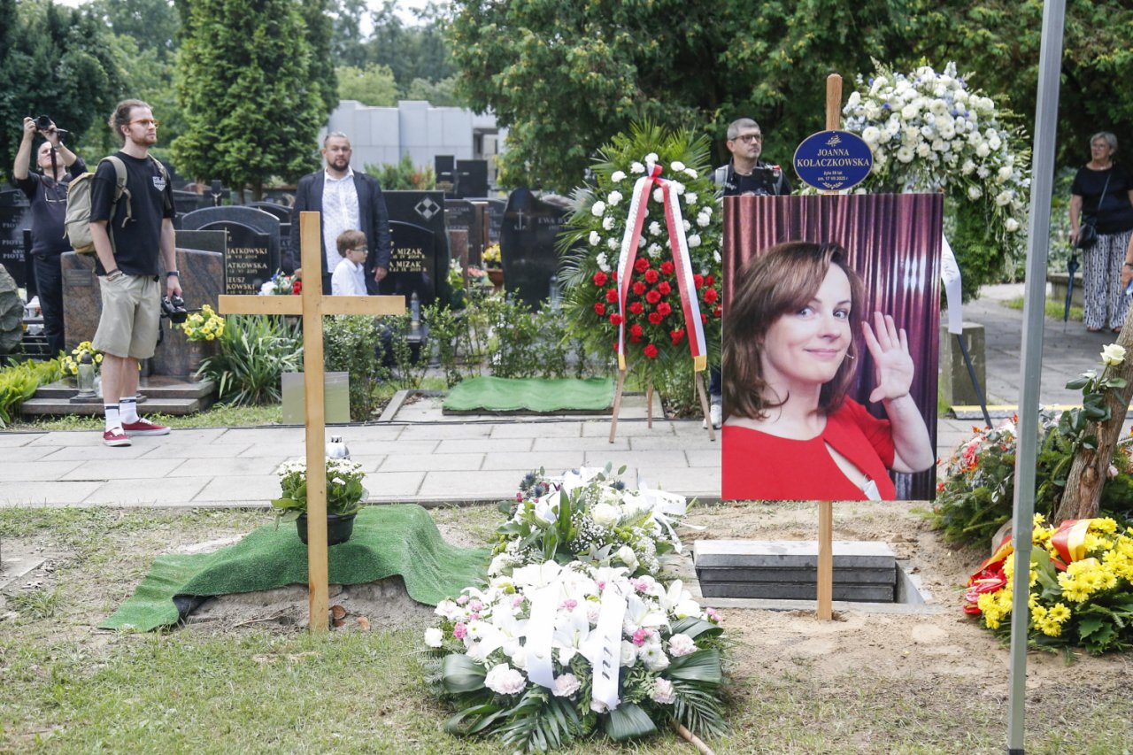 pogrzeb Joanny Kołaczkowskiej, grób
