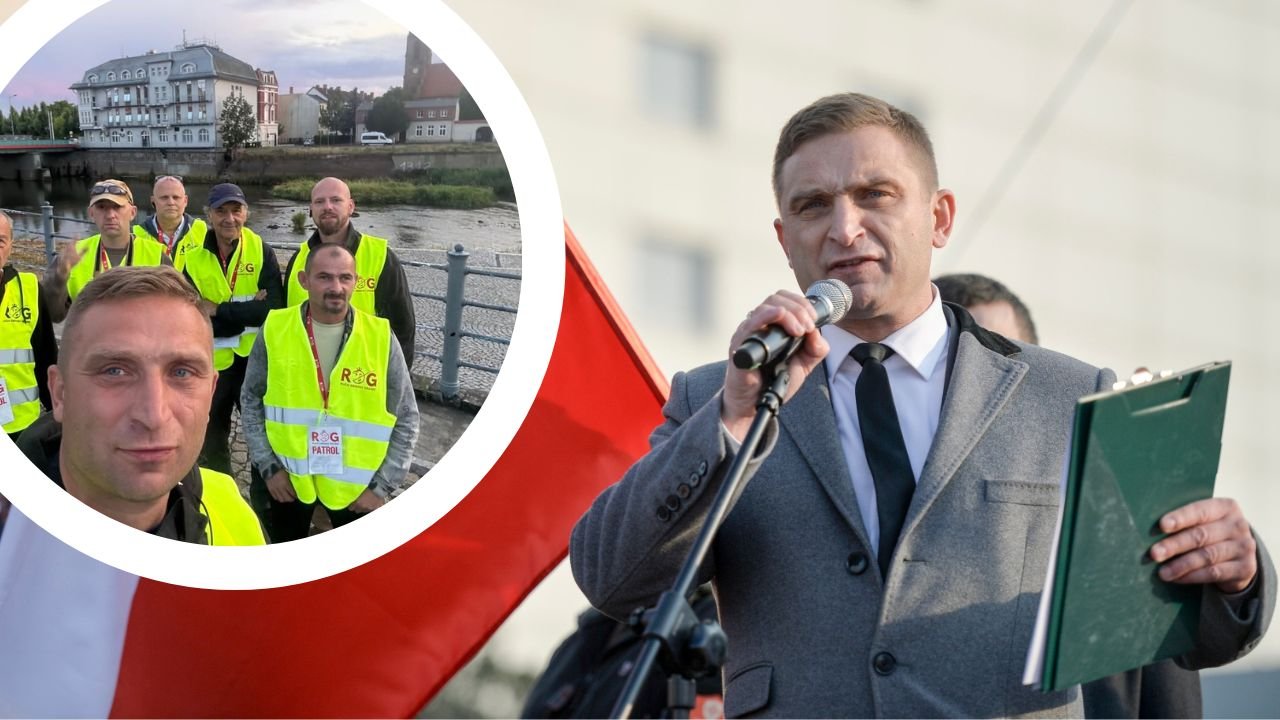 Policja wkroczyła na wiec Bąkiewicza. Został otoczony, padły mocne słowa: "Kroku wstecz nie będzie"