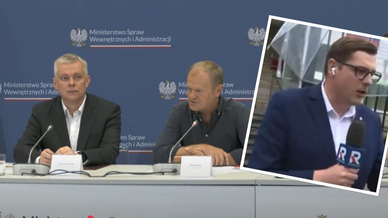 Jedno zdanie i pozamiatał. Przechodzień dogadał reporterowi TV Republiki