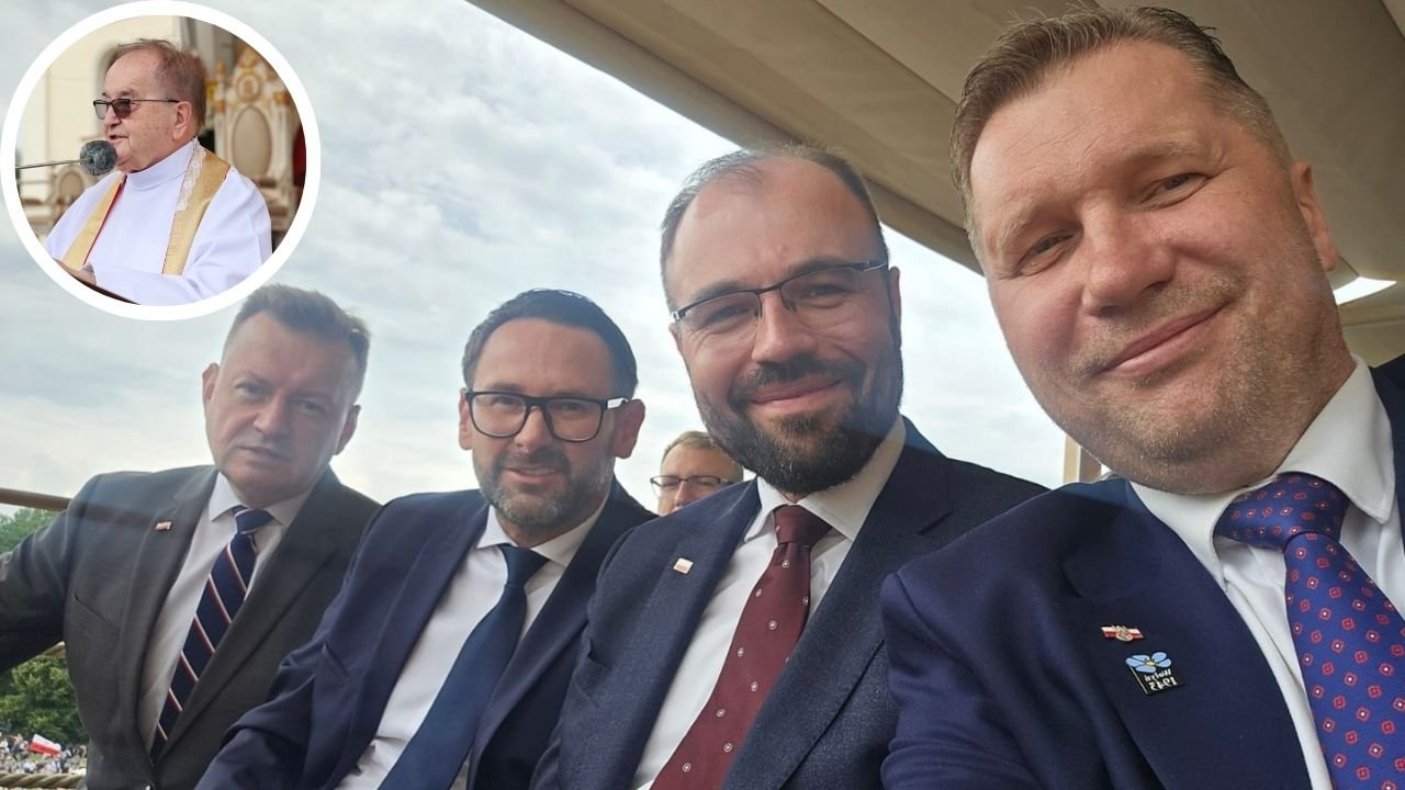 Pielgrzymka do Częstochowy ojca Tadeusza przyciągnęła kolegów z Wiejskiej. Pojawił się też legendarny taniec [wideo]