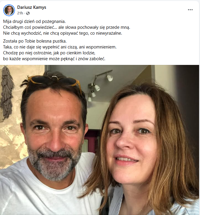 Dariusz Kamys i Joanna Kołaczkowska