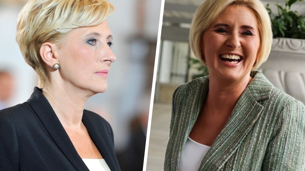 Tak Lejdi Agata zmieniała się przez całe panowanie Andrzeja. Od szarej myszki do stylowej damy