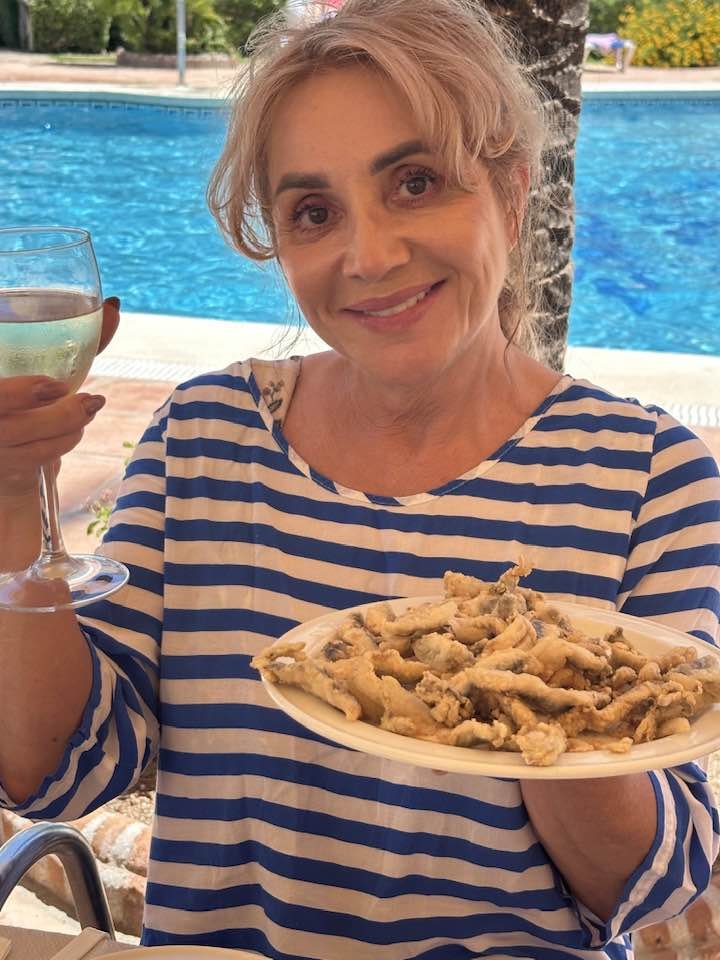 zbliżenie na twarz danuty martyniuk