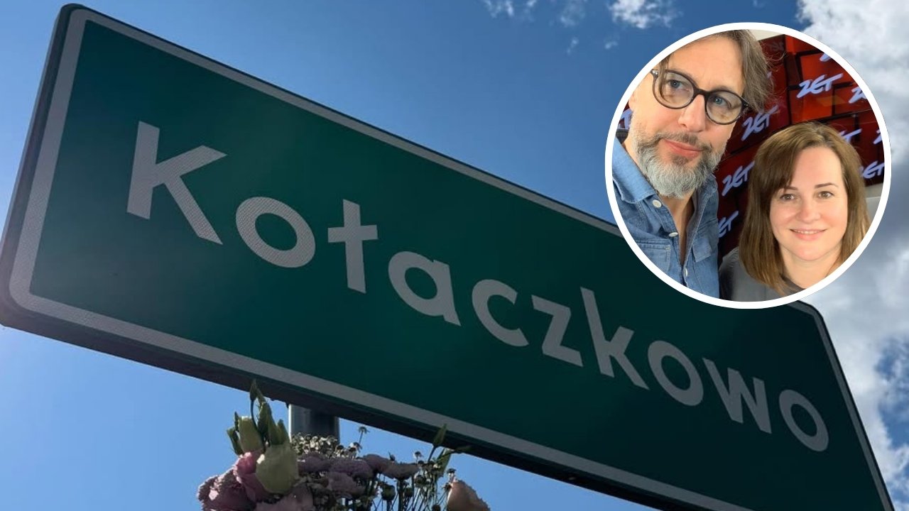 Mieszkańcy Kołaczkowa przyczepili to do znaku. Przyjaciel Joanny Kołaczkowskiej musiał zareagować