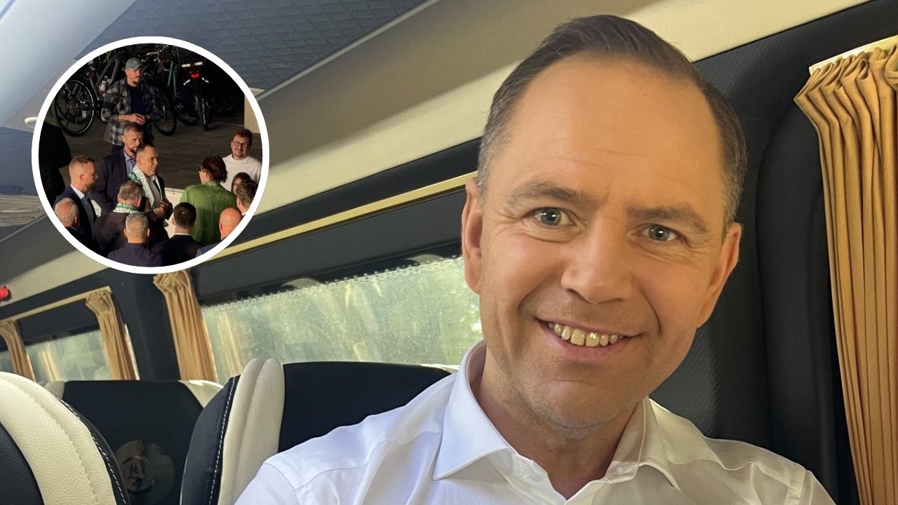 Tak Karol Nawrocki ubrał się na mecz. Ludzie aż przecierali oczy ze zdumienia