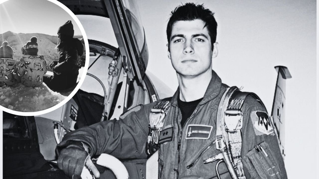 Pilot F-16 Maciej Krakowian był wspaniałym tatą. Zostawił żonę i dwójkę dzieci