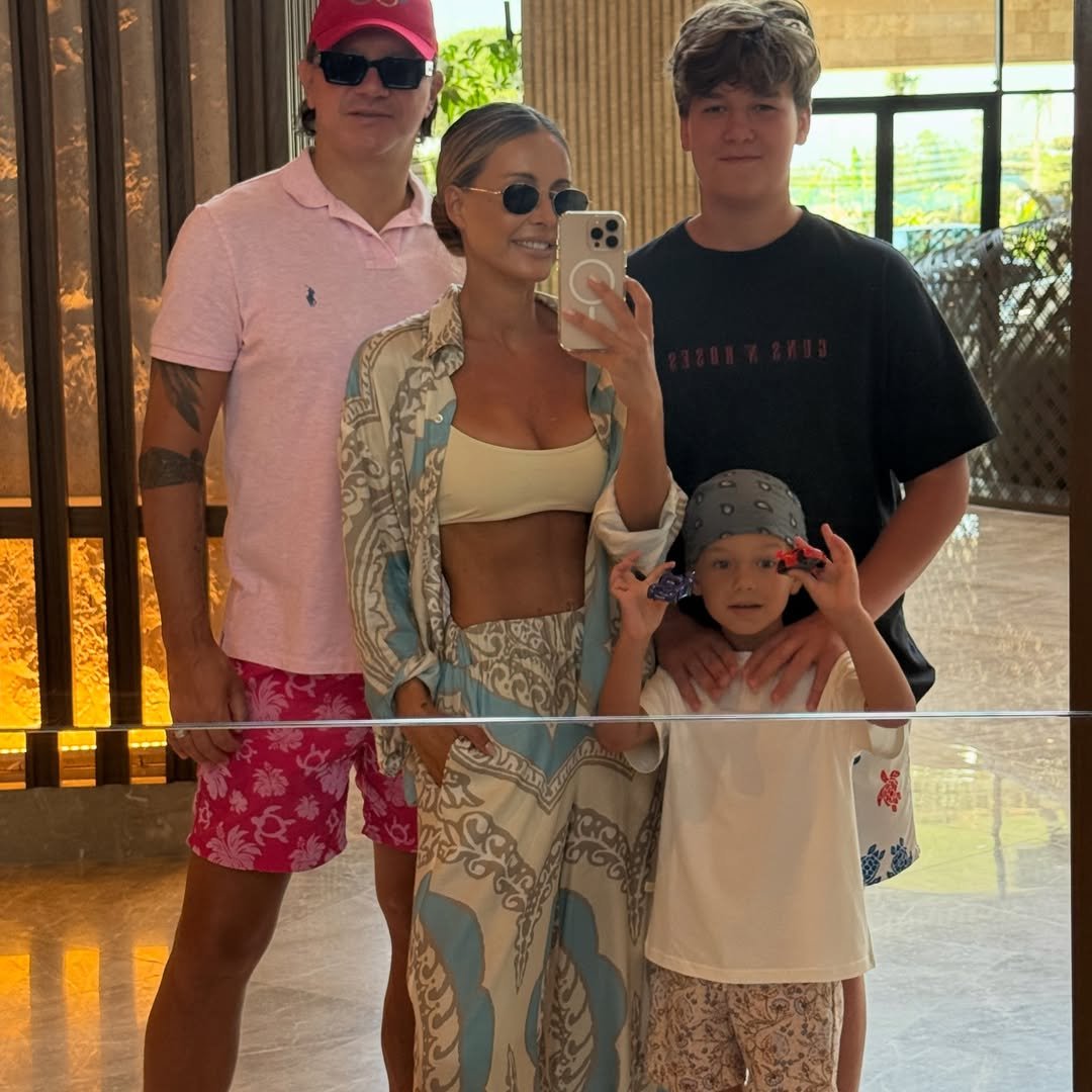 małgorzata rozenek z mężem i synami