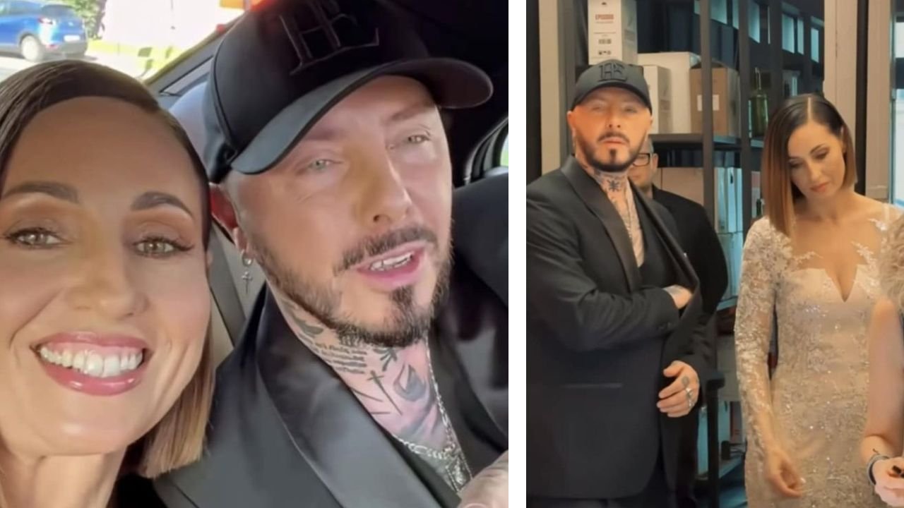 Założyciel Blue Cafe wziął ślub. Suknia panny młodej piękna, ale co na litość boską miał na sobie pan młody