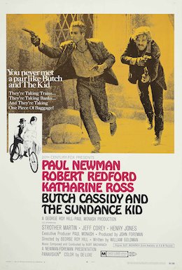 Plakat z filmu Butch Cassidy and the Sundance Kid