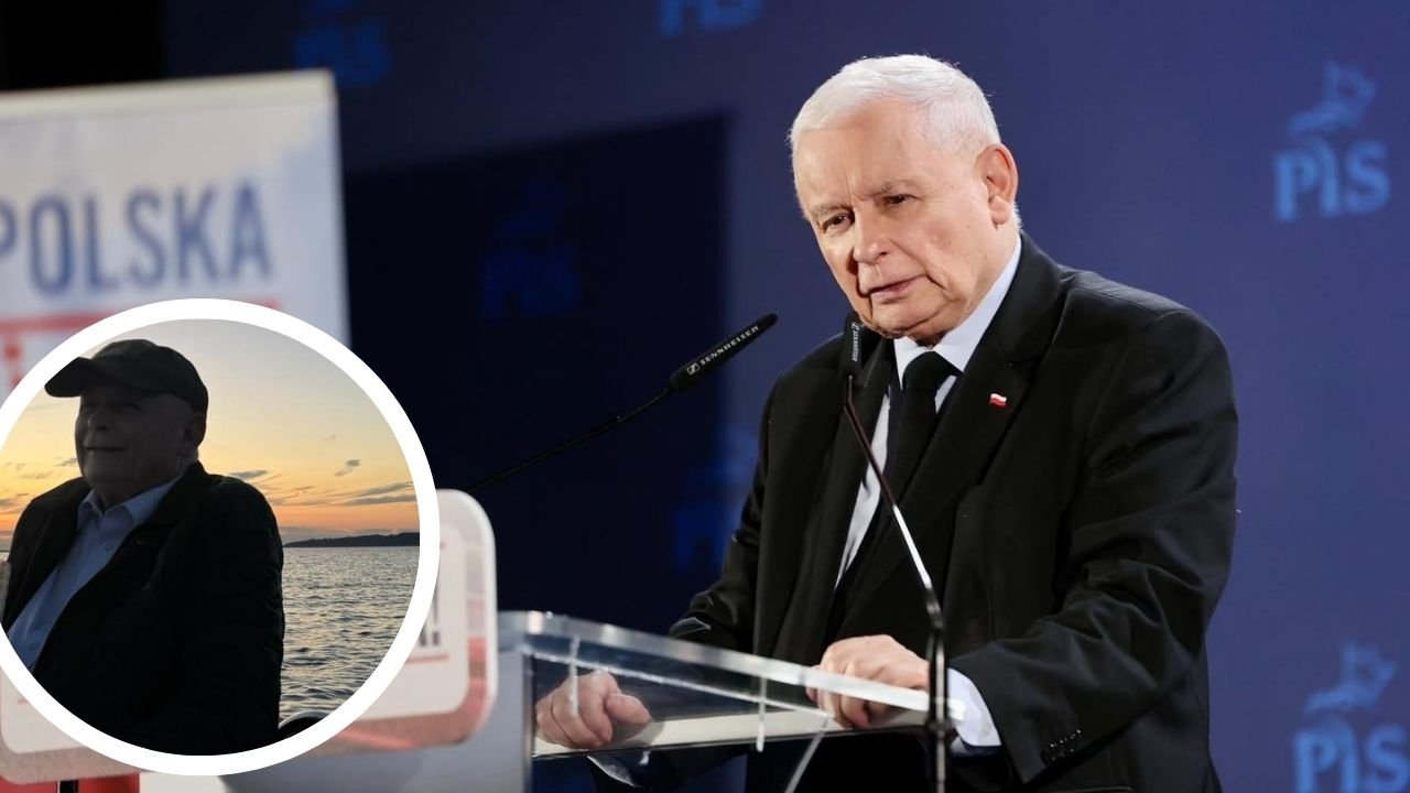 "Romantico prezes" hitem internetu. Kaczyński pozuje jak amant. W tle kąśliwy komentarz o Mentzenie