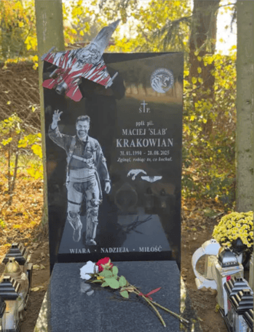 Grób Macieja "Slaba" Krakowiana