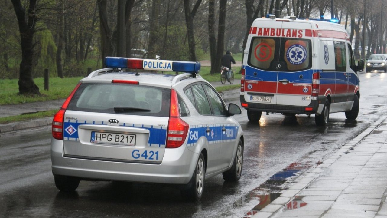 Policja i karetka