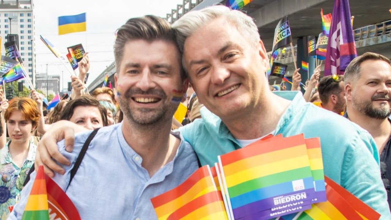 Robert Biedroń i Krzysztof Śmiszek