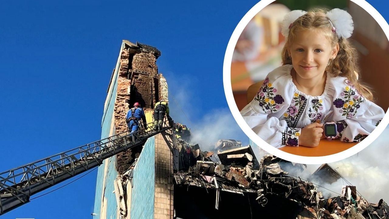Tarnopol żegna małego aniołka zabitego przez rosyjską rakietę. "Zginęła w objęciach mamy. Obie spłonęły"