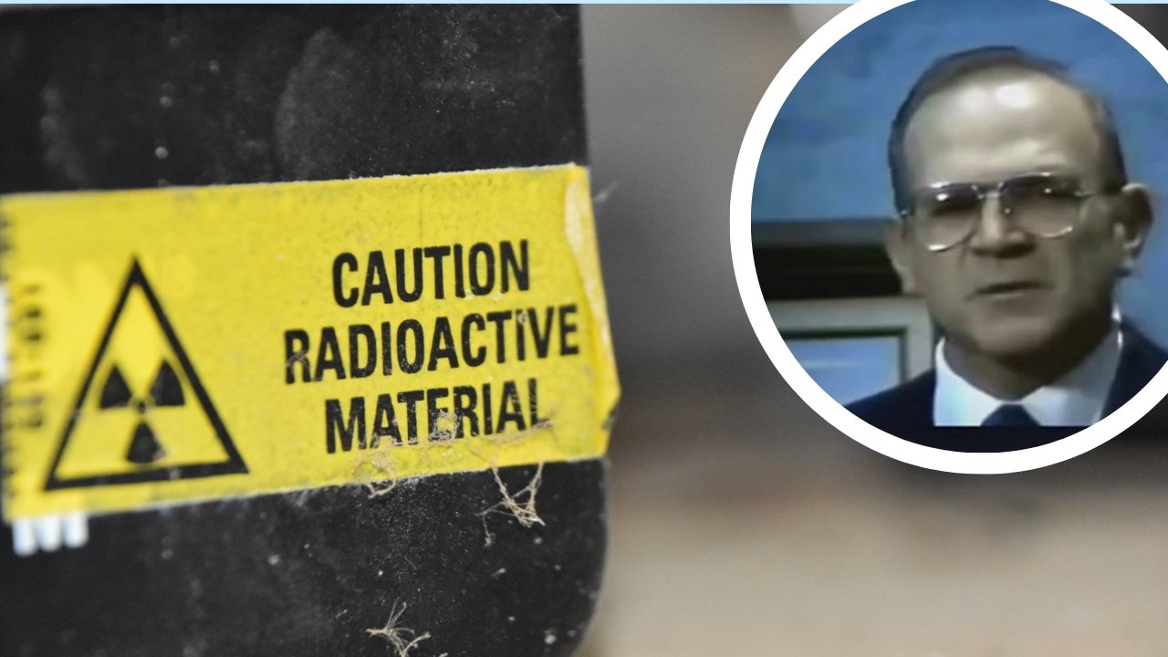 Naukowiec zjadł radioaktywny uran na wizji, by ośmieszyć "histerię rządu". To, co stało się później, wbija w fotel