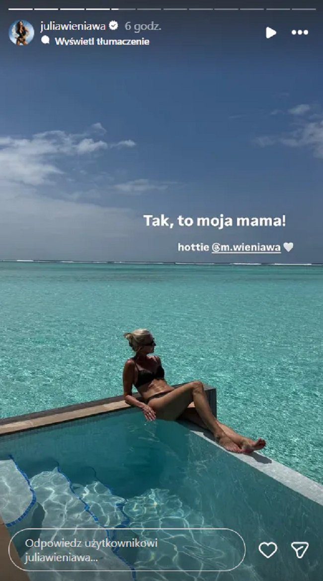 mama wieniawy w bikini