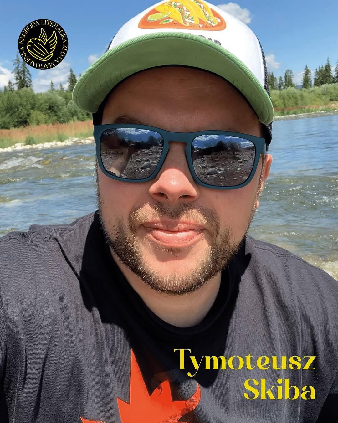 zbliżenie na twarz tymeoteusza skiby