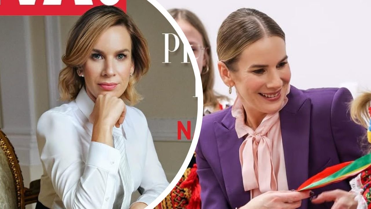 Marta Nawrocka na spacerze z psami. Te legginsy to totalna porażka? [wideo]