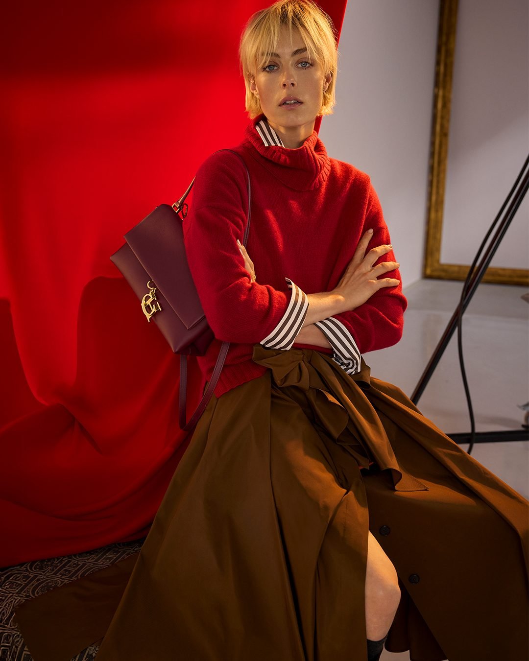 Modelka w ubrania Caroliny Herrery