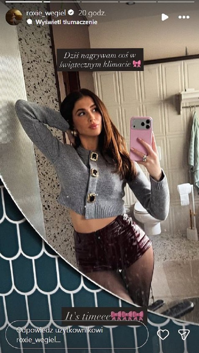 roksana węgiel w łazience